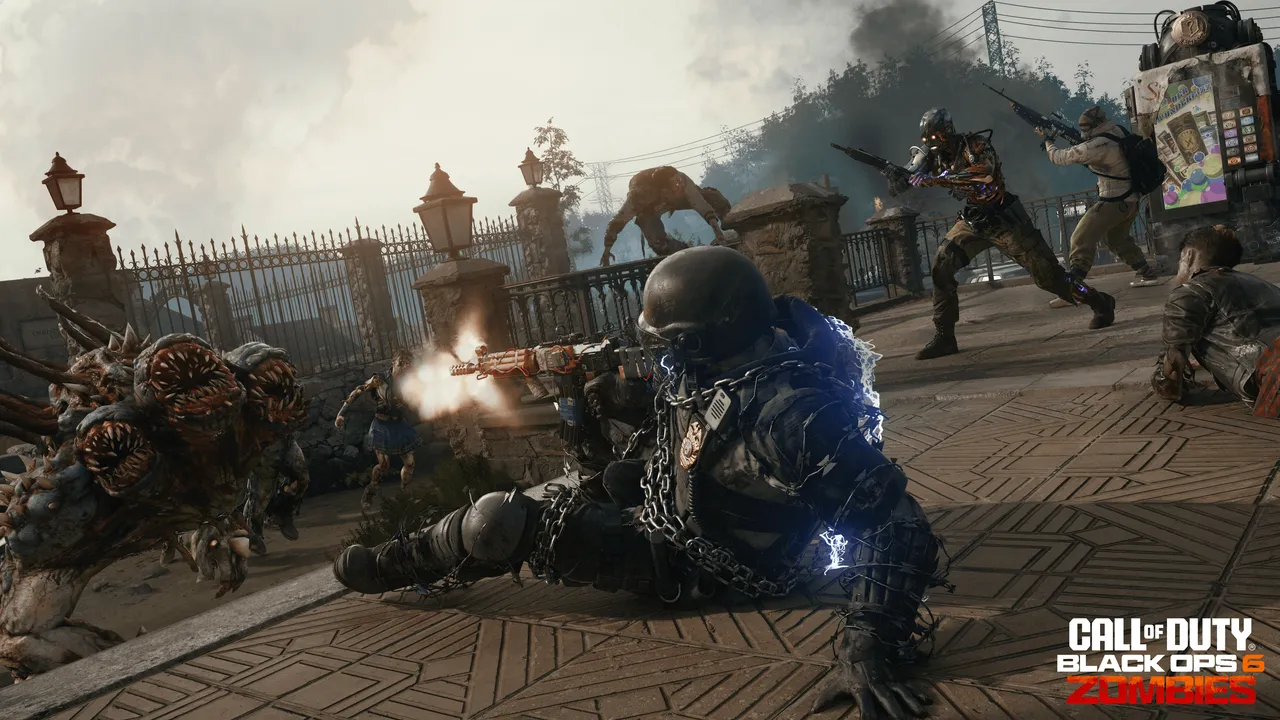Official Black Ops 6 Zombies screenshot: an Abomination