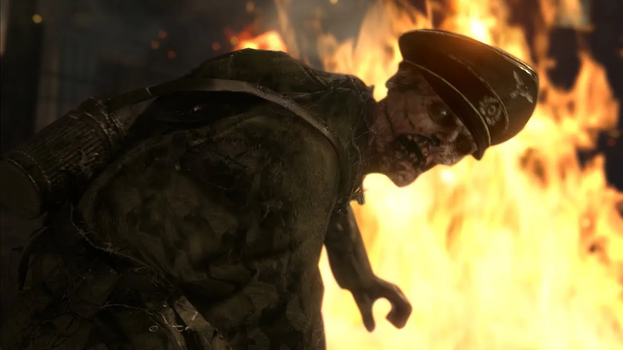 Still from “Official Call of Duty®: WWII Nazi Zombies Reveal Trailer”