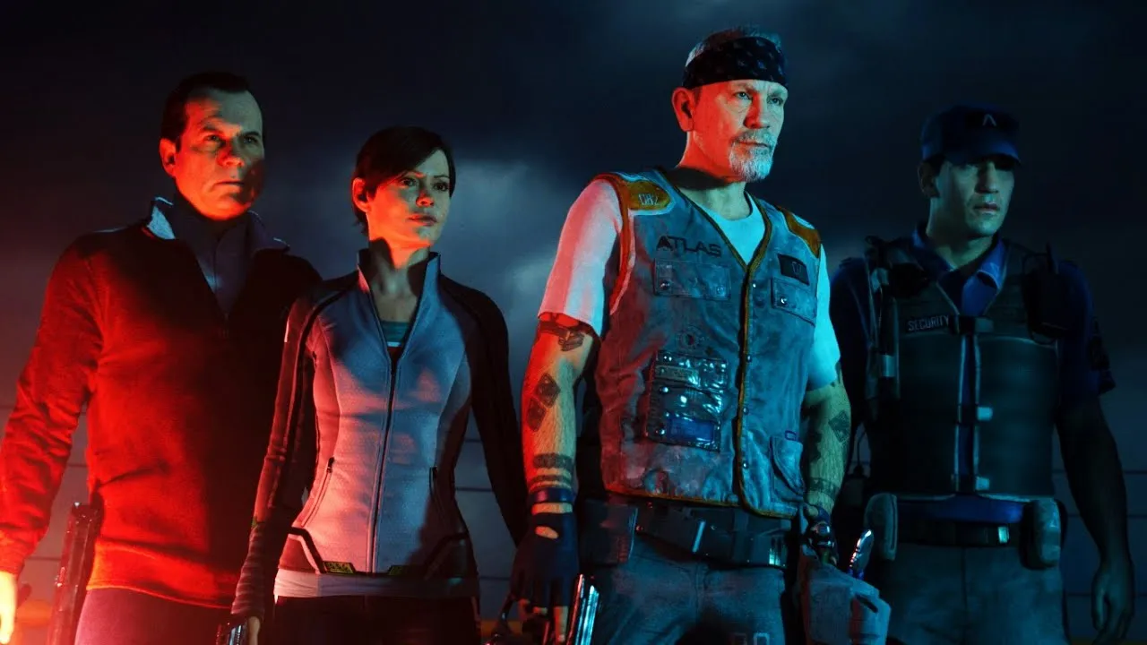 Still from “Official Call of Duty®: Advanced Warfare - Exo Zombies Havoc Trailer”