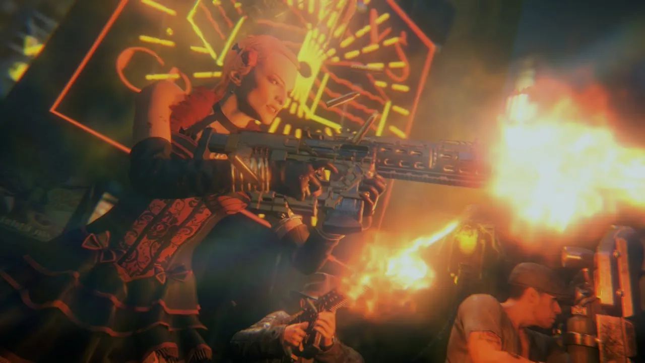 Still from “Official Call of Duty®: Black Ops III - “Shadows of Evil” Zombies Reveal Trailer”