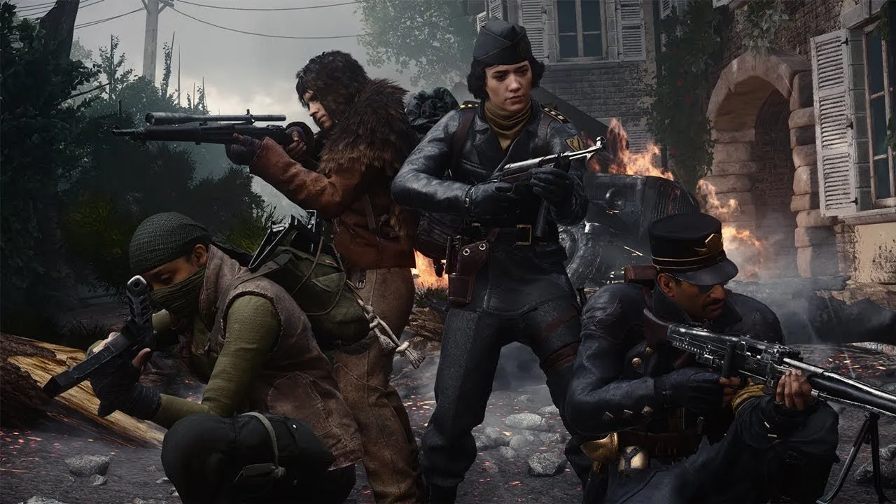 Still from “Official Call of Duty®: WWII - United Front DLC 3 - “The Tortured Path” Nazi Zombies Trailer”