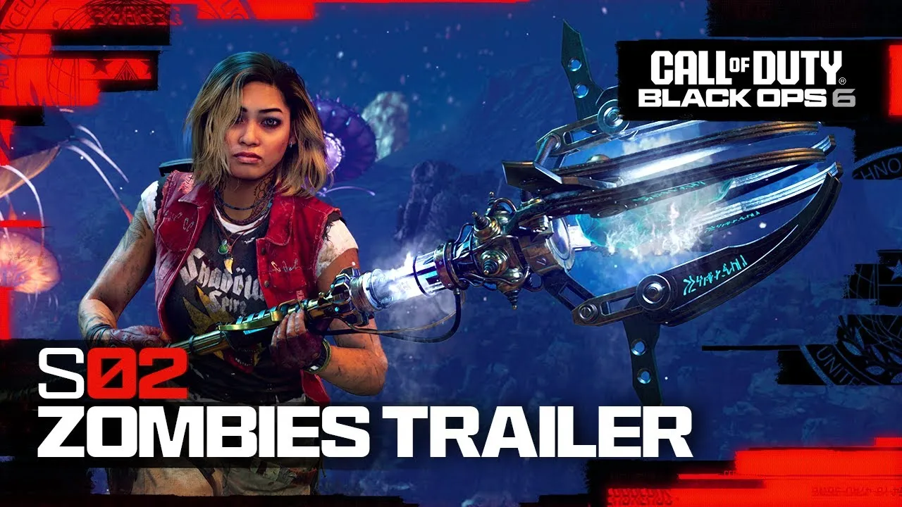 Still from “Season 02 Zombies Trailer - The Tomb | Call of Duty: Black Ops 6 Zombies”