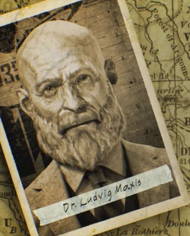 Dr. Ludvig Maxis’s in-game photograph
