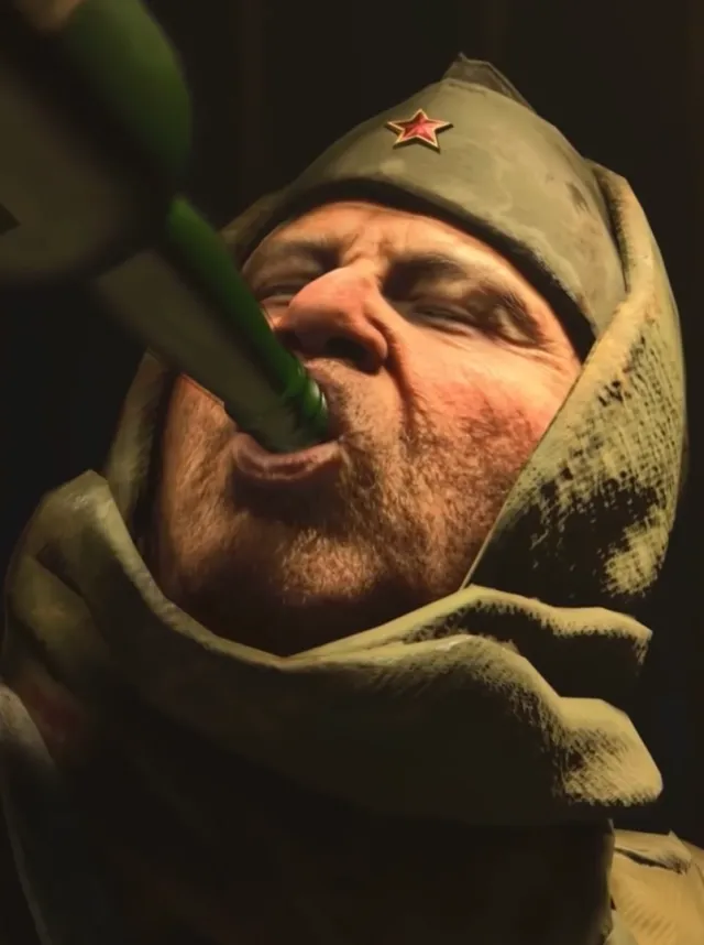 Nikolai in the Classified cinematic