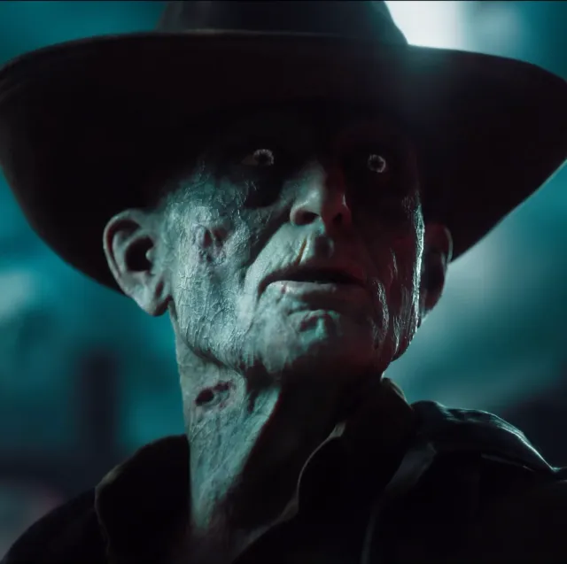 The Warden in the Paradox Junction intro cinematic
